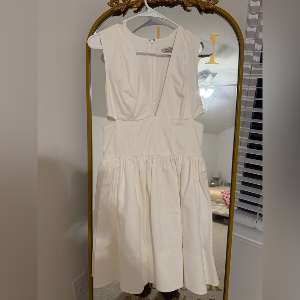 Banana Republic white dress